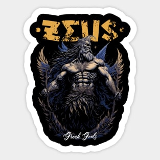 Zeus Sticker